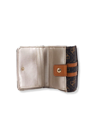 GUESS Kasinta Slg Portafoglio Donna Loghi Brown Cognac SG840544 - Sandrini Calzature e Abbigliamento