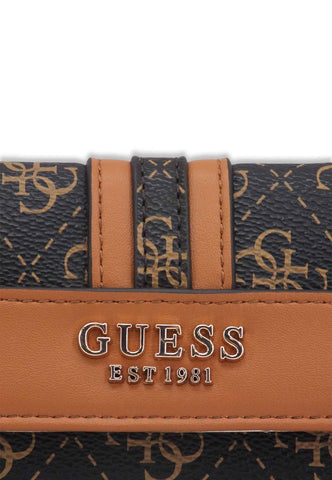 GUESS Kasinta Slg Portafoglio Donna Loghi Brown Cognac SG840544 - Sandrini Calzature e Abbigliamento