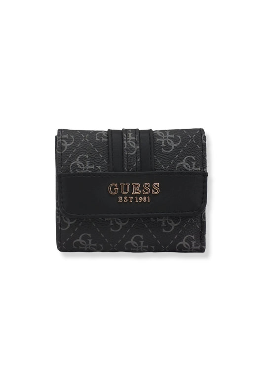 GUESS Kasinta Slg Portafoglio Donna Loghi Grigio Coal Multi SG840544 - Sandrini Calzature e Abbigliamento