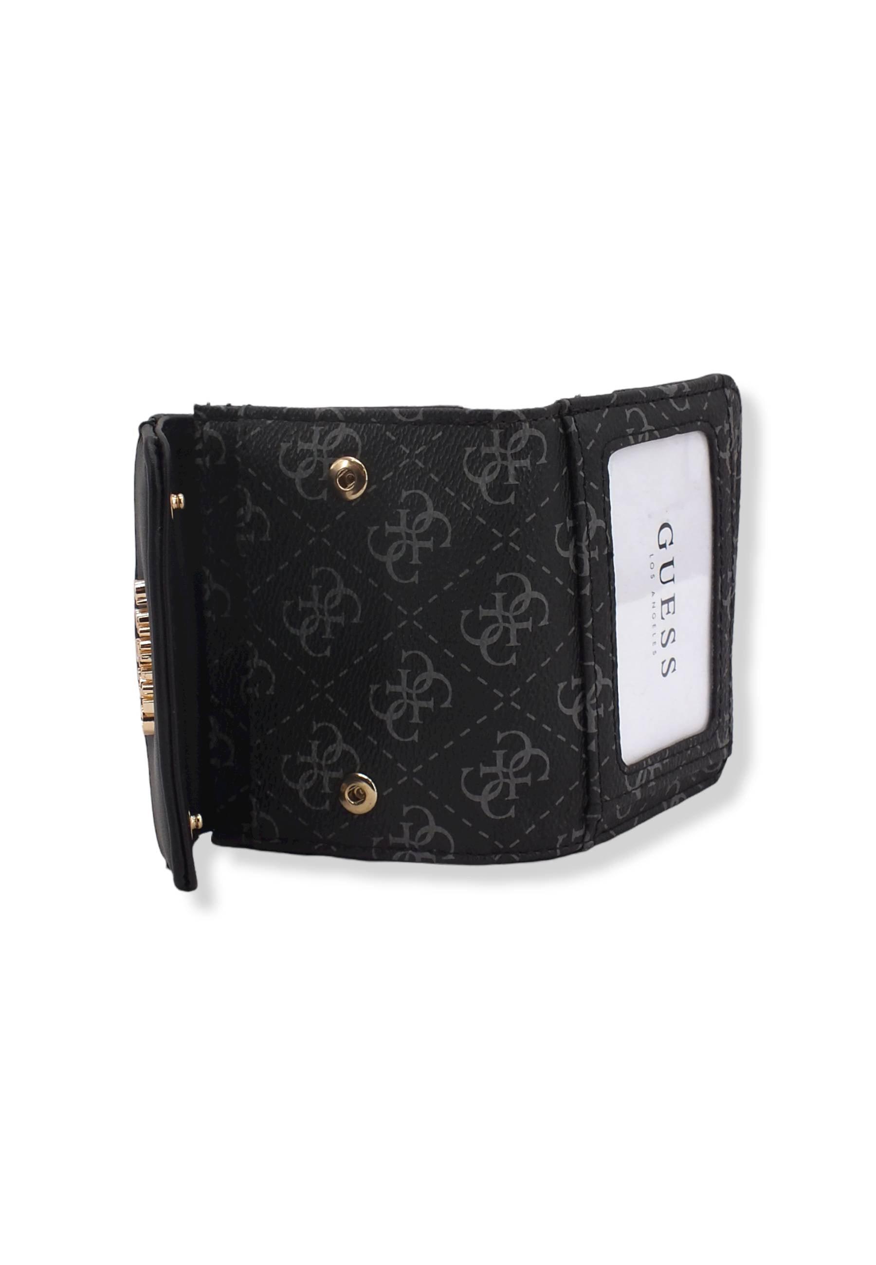 GUESS Kasinta Slg Portafoglio Donna Loghi Grigio Coal Multi SG840544 - Sandrini Calzature e Abbigliamento