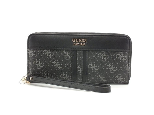 GUESS Kasinta Slg Portafoglio Large Zip Coal Multi SG840546 - Sandrini Calzature e Abbigliamento