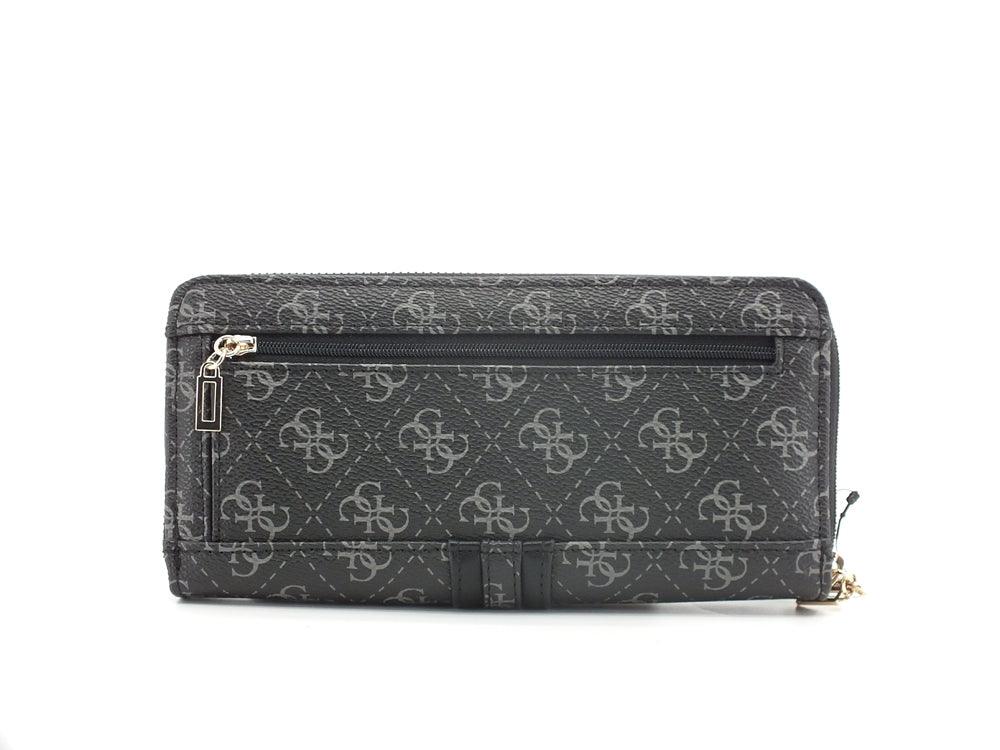 GUESS Kasinta Slg Portafoglio Large Zip Coal Multi SG840546 - Sandrini Calzature e Abbigliamento