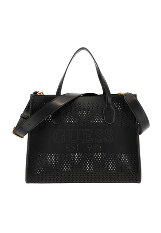 GUESS Katey Borsa Tote Perforata Black WH876922 - Sandrini Calzature e Abbigliamento