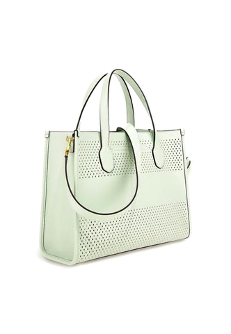 GUESS Katey Borsa Tote Perforata Mint WH876922 - Sandrini Calzature e Abbigliamento