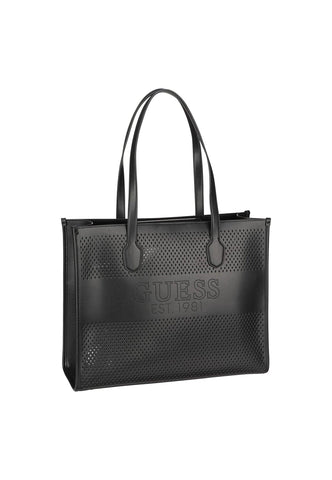 GUESS Katey Perf Borsa Tote Black WH876923 - Sandrini Calzature e Abbigliamento