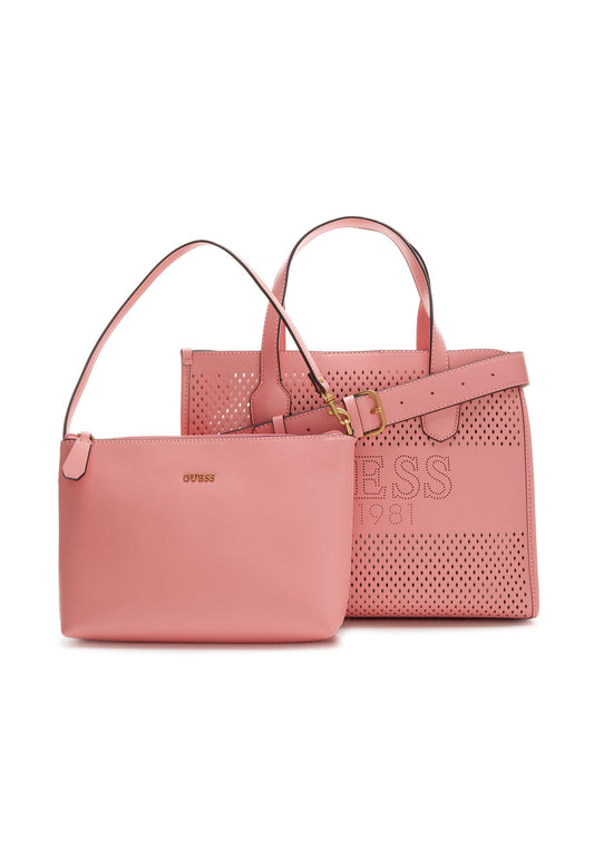GUESS Katey Perf Borsa Tote Pink WH876922 - Sandrini Calzature e Abbigliamento