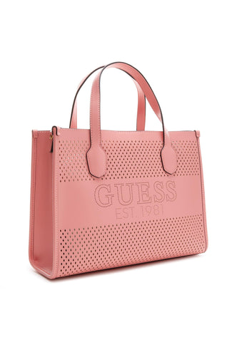 GUESS Katey Perf Borsa Tote Pink WH876922 - Sandrini Calzature e Abbigliamento