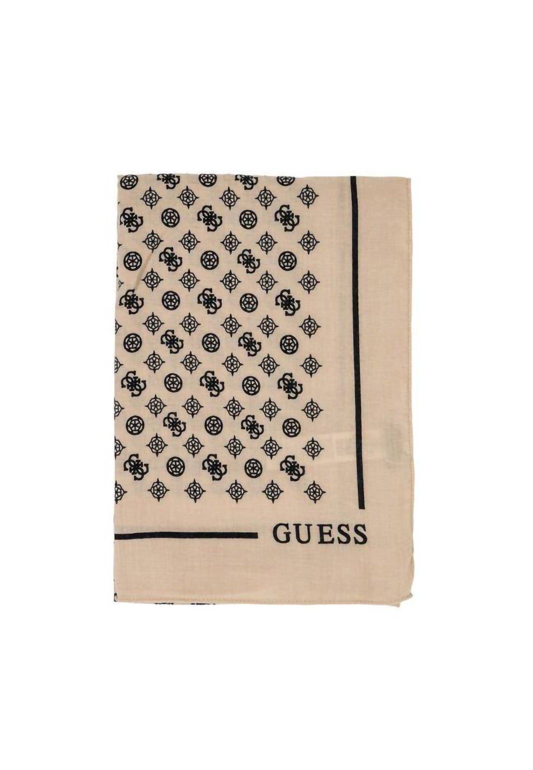 GUESS Kefiah Foulard Donna Cream Beige AW9987POL03 - Sandrini Calzature e Abbigliamento
