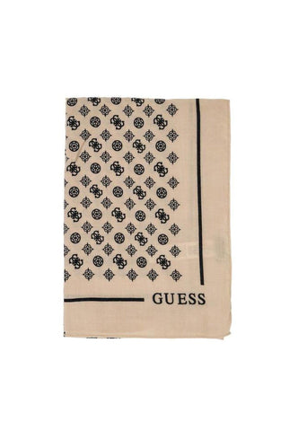 GUESS Kefiah Foulard Donna Cream Beige AW9987POL03 - Sandrini Calzature e Abbigliamento