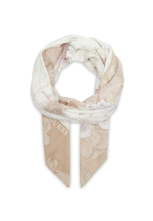 GUESS Kefiah Foulard Donna Nut Fantasia AW9988POL03 - Sandrini Calzature e Abbigliamento