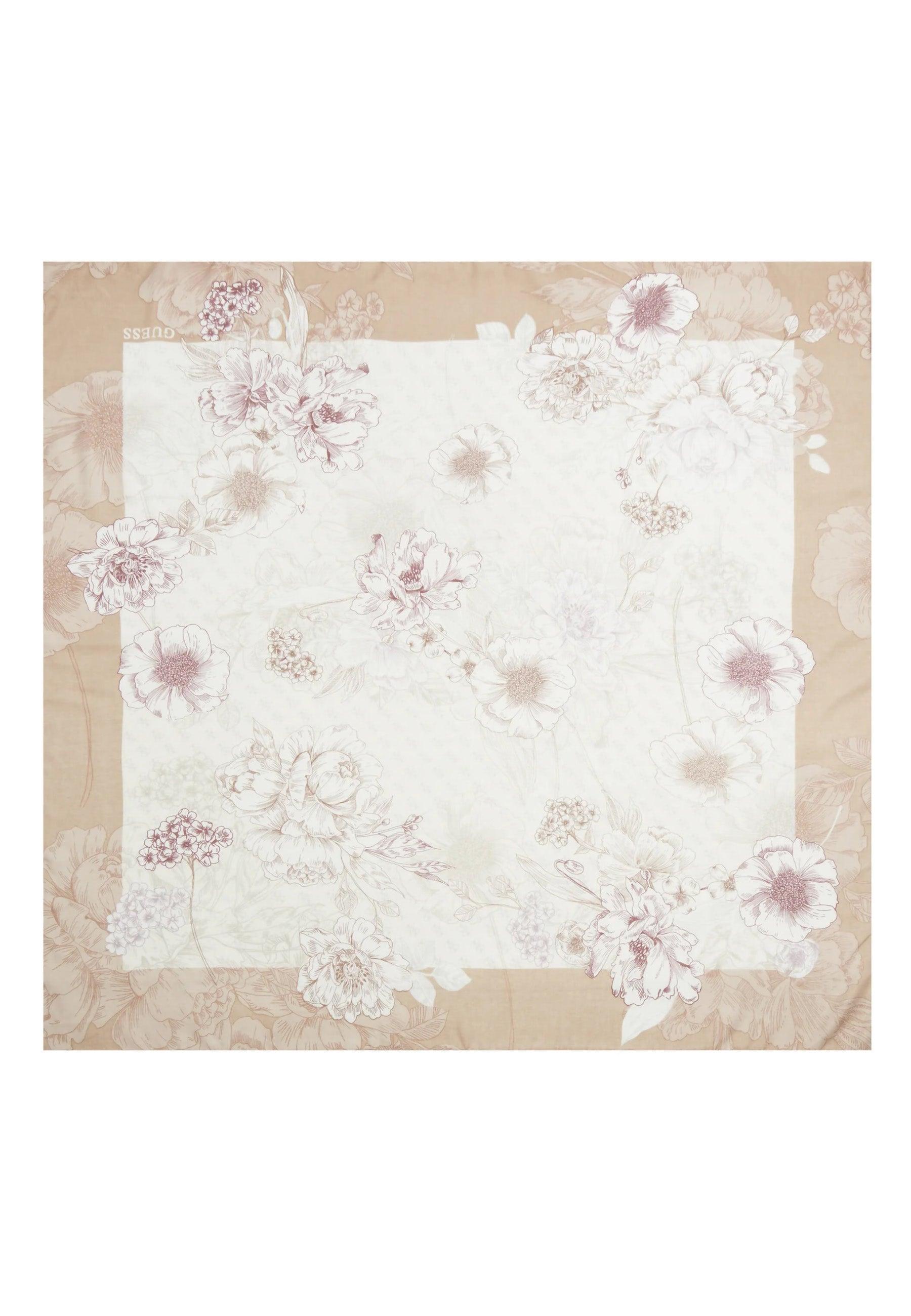 GUESS Kefiah Foulard Donna Nut Fantasia AW9988POL03 - Sandrini Calzature e Abbigliamento