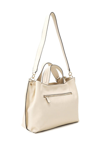 GUESS Kersti Borsa Girlfriend Carryall Stone Beige VG876823 - Sandrini Calzature e Abbigliamento