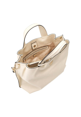 GUESS Kersti Borsa Girlfriend Carryall Stone Beige VG876823 - Sandrini Calzature e Abbigliamento