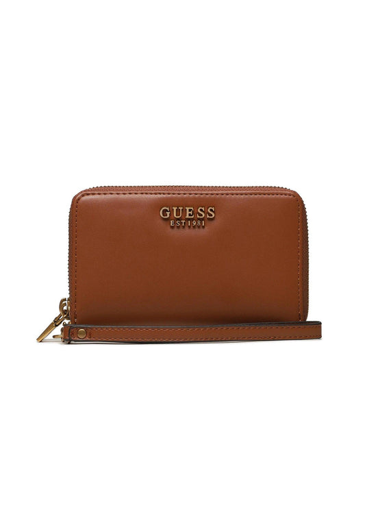 GUESS Laurel Portafoglio Donna Cognac Marrone VX850064 - Sandrini Calzature e Abbigliamento