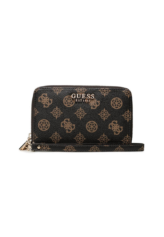 GUESS Laurel Portafoglio Donna Mocha Logo PG850064 - Sandrini Calzature e Abbigliamento