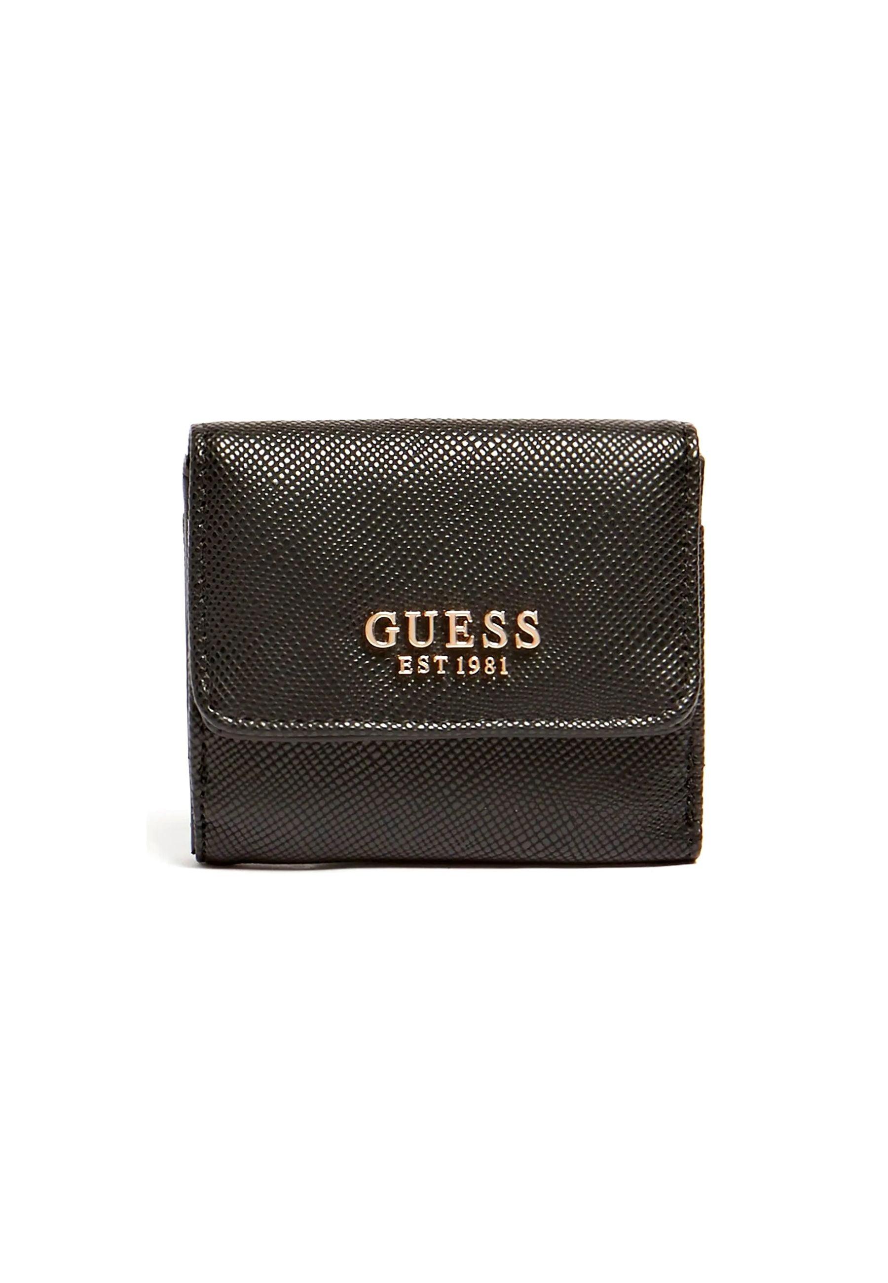 GUESS Laurel Portafoglio Small Black ZG850044 - Sandrini Calzature e Abbigliamento