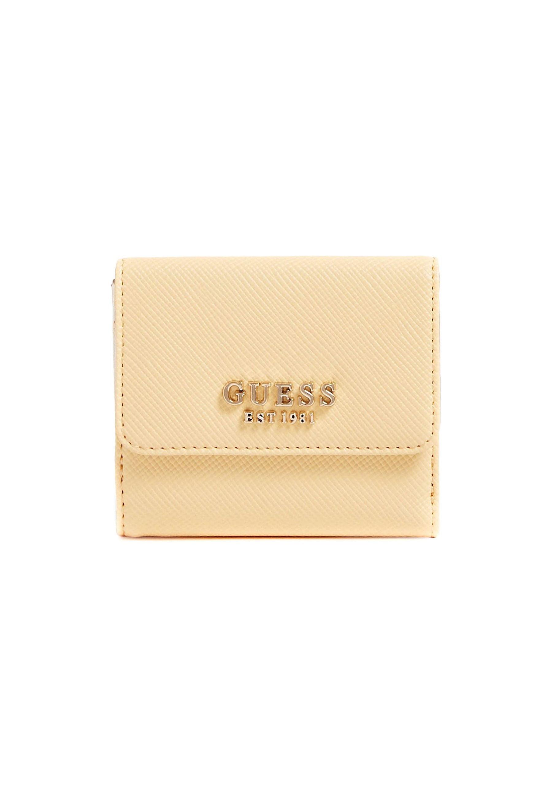 GUESS Laurel Portafoglio Small Yellow ZG850044 - Sandrini Calzature e Abbigliamento