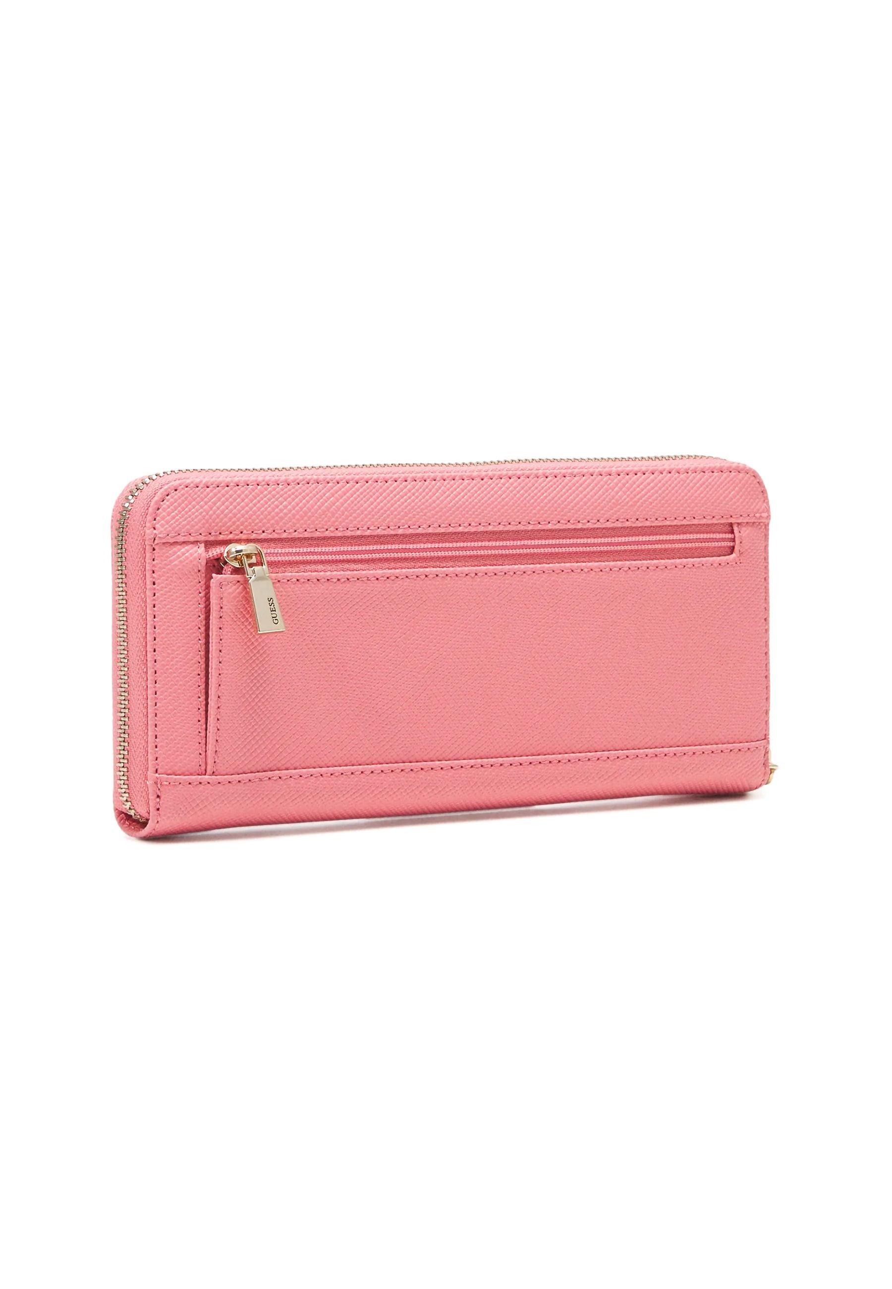 GUESS Laurel Portafoglio Zip Donna Watermelon ZG850046 - Sandrini Calzature e Abbigliamento