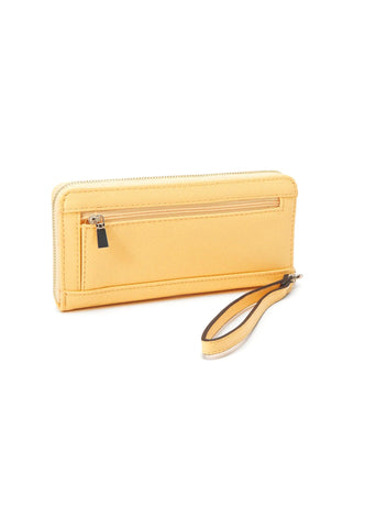 GUESS Laurel Portafoglio Zip Yellow ZG850046 - Sandrini Calzature e Abbigliamento