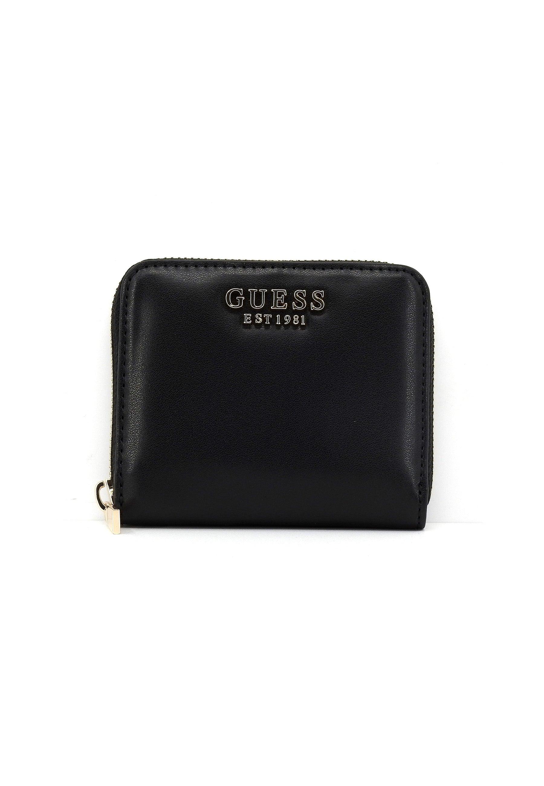 GUESS Laurel SLG Portafoglio Donna Black VG850037 - Sandrini Calzature e Abbigliamento