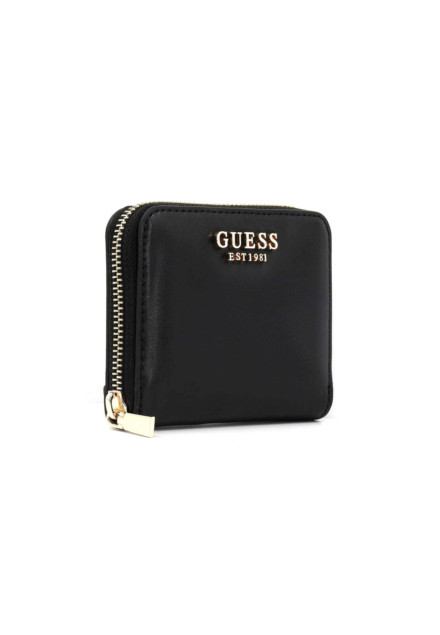 GUESS Laurel SLG Portafoglio Donna Black VG850037 - Sandrini Calzature e Abbigliamento