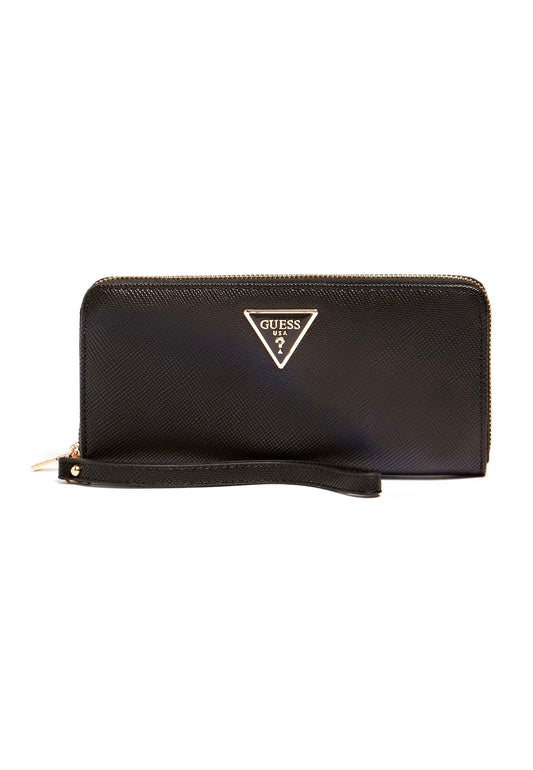 GUESS Laurel SLG Portafoglio Donna Black ZG850046 - Sandrini Calzature e Abbigliamento