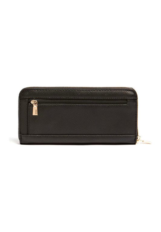 GUESS Laurel SLG Portafoglio Donna Black ZG850046 - Sandrini Calzature e Abbigliamento