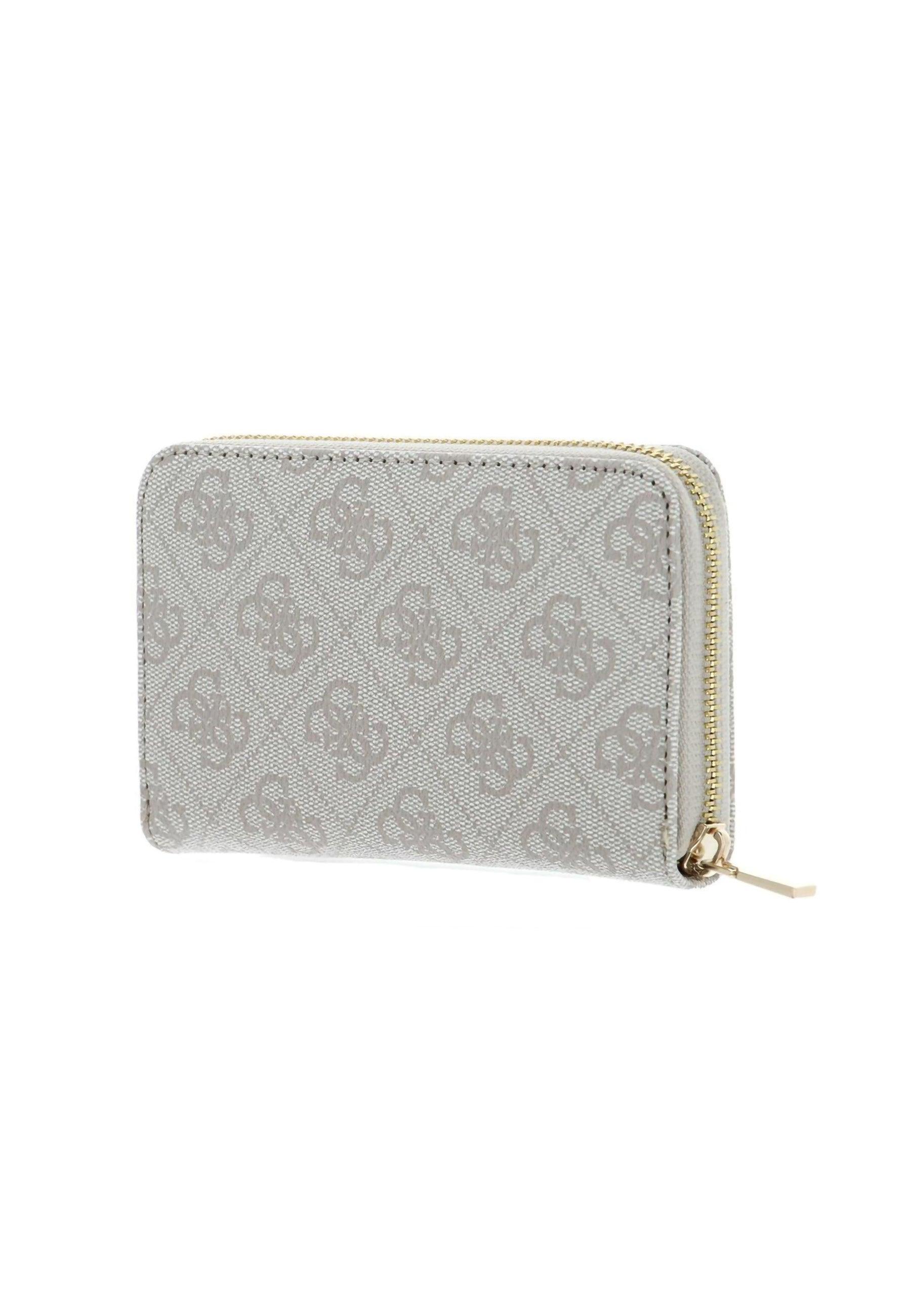 GUESS Laurel SLG Portafoglio Donna Dove Logo Bianco SD850046 - Sandrini Calzature e Abbigliamento