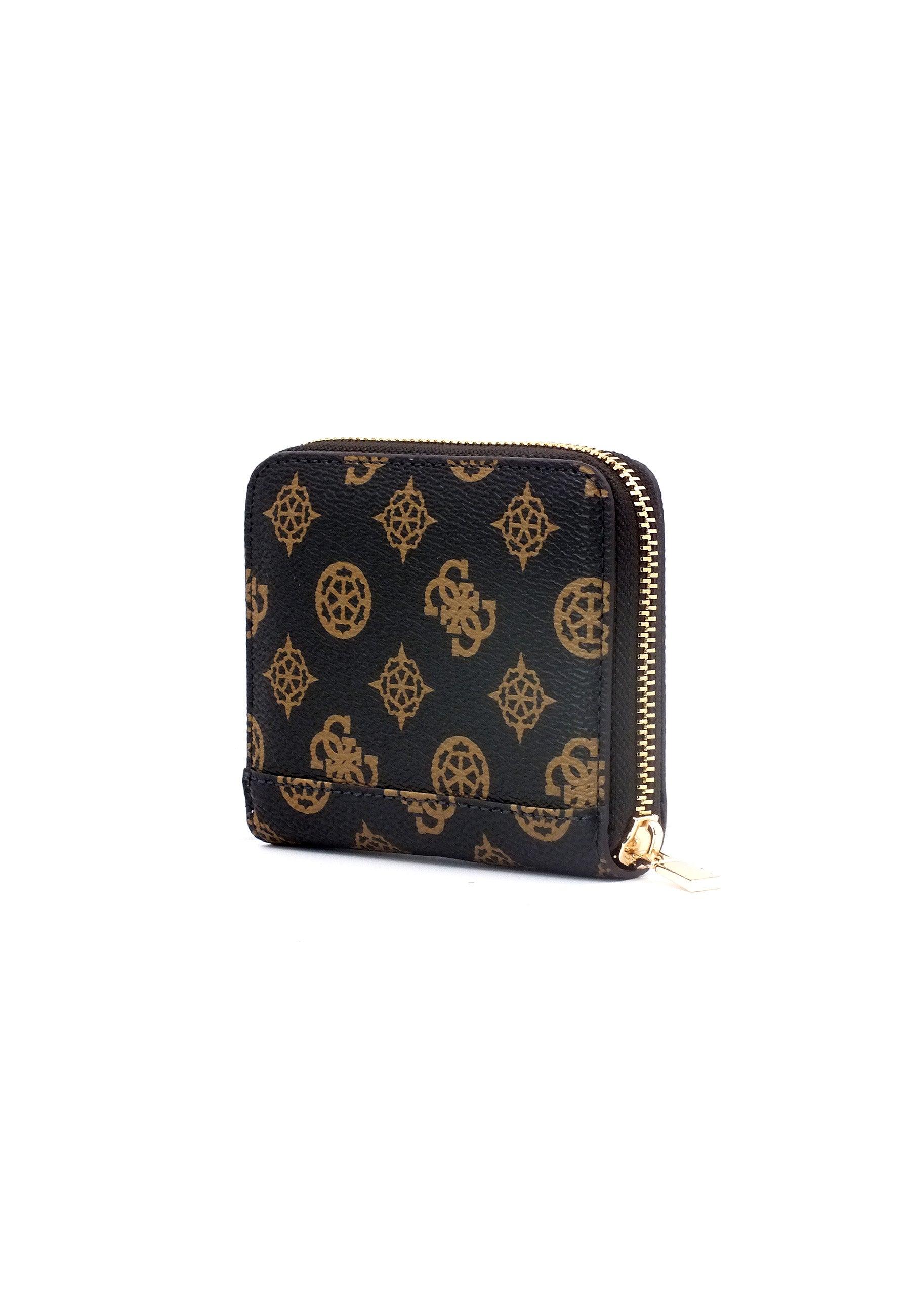 GUESS Laurel SLG Portafoglio Donna Mocha Logo PG850037 - Sandrini Calzature e Abbigliamento