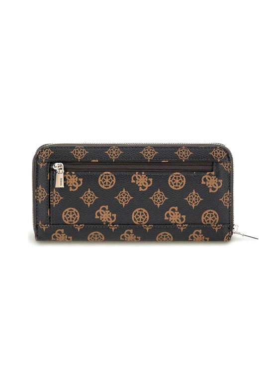 GUESS Laurel SLG Portafoglio Donna Mocha Logo PG850046 - Sandrini Calzature e Abbigliamento