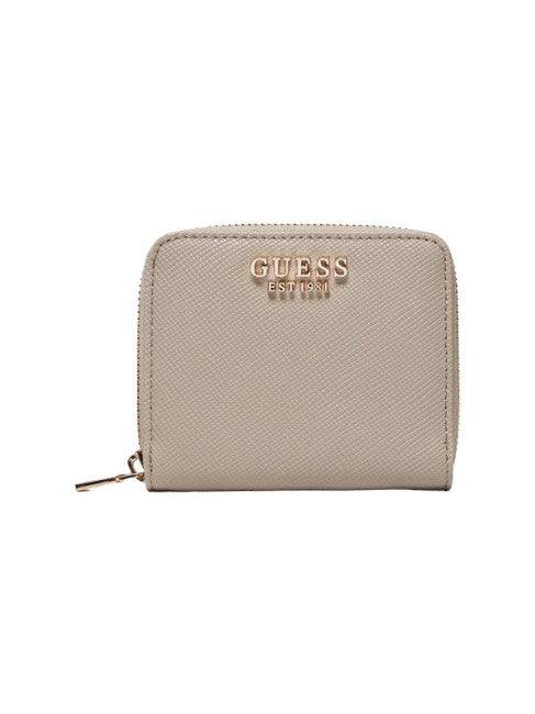 GUESS Laurel SLG Portafoglio Donna Taupe Beige ZG850037 - Sandrini Calzature e Abbigliamento
