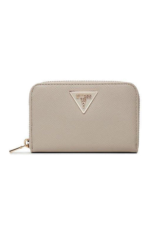 GUESS Laurel SLG Portafoglio Donna Taupe Beige ZG850040 - Sandrini Calzature e Abbigliamento
