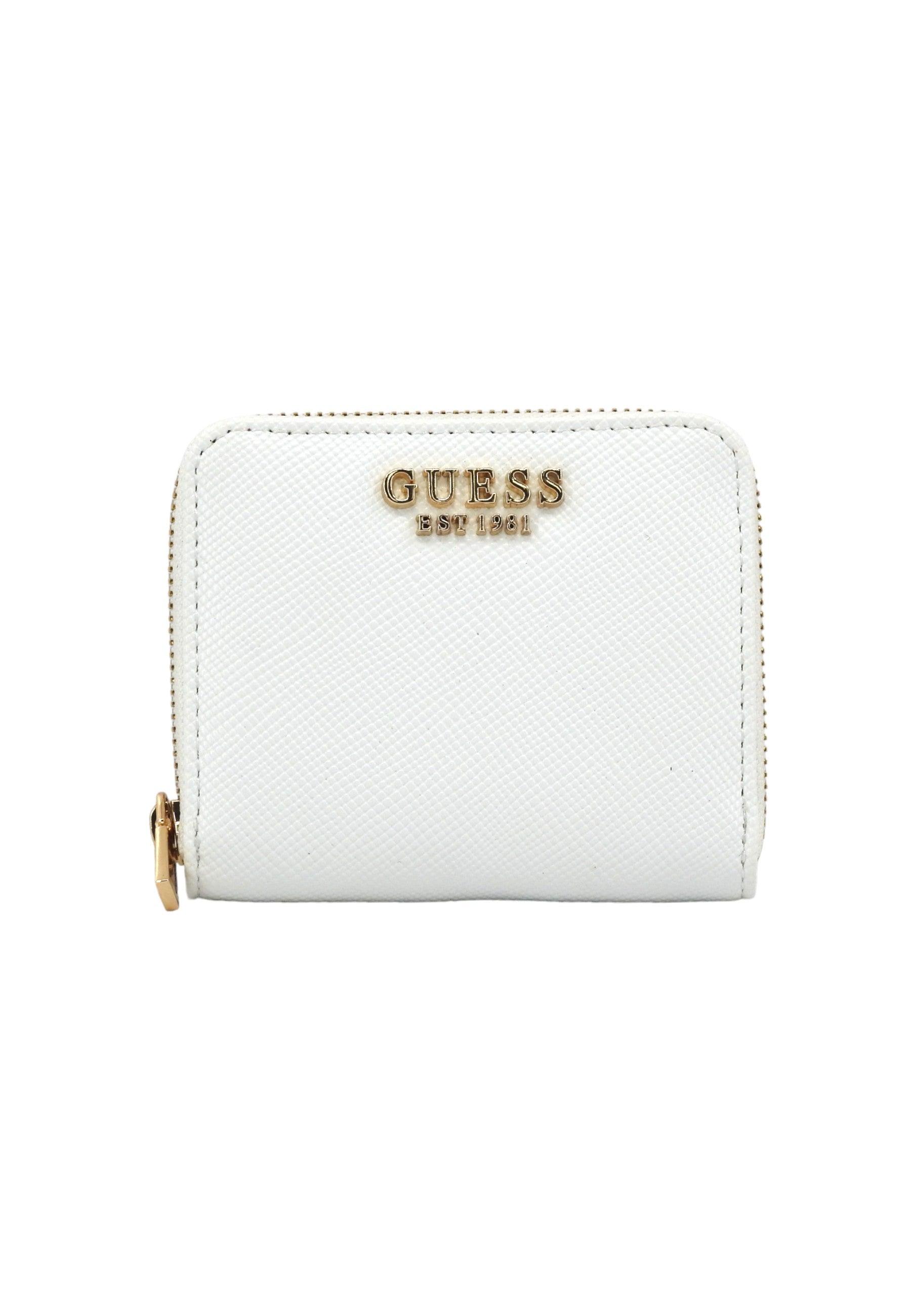 GUESS Laurel SLG Portafoglio Donna White ZG850037 - Sandrini Calzature e Abbigliamento