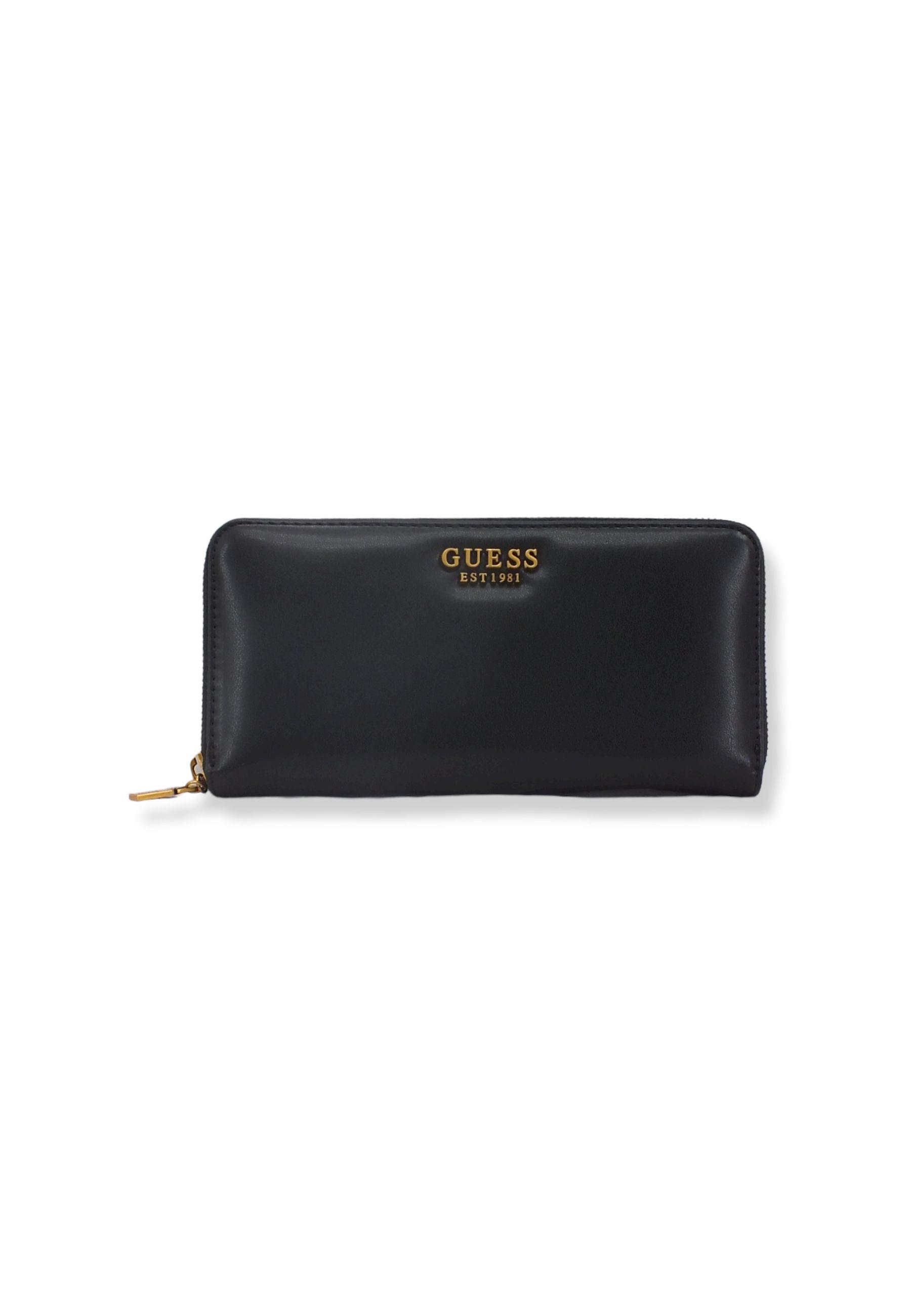 GUESS Laurel Slg Portafoglio Large Donna Black VB850046 - Sandrini Calzature e Abbigliamento