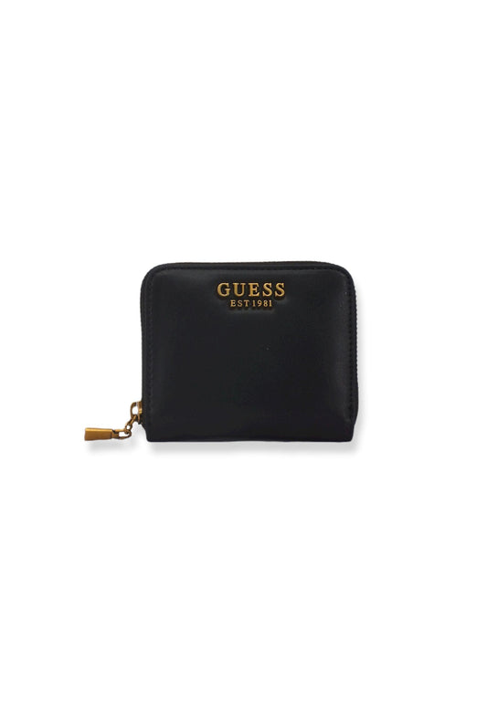 GUESS Laurel Slg Portafoglio Small Donna Zip Black VB850037 - Sandrini Calzature e Abbigliamento