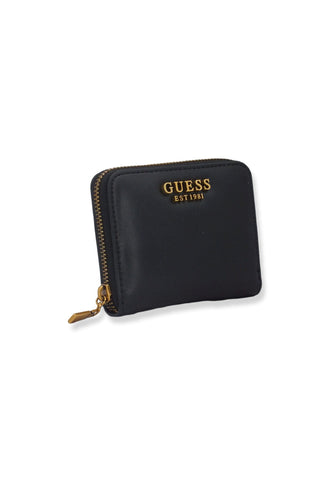 GUESS Laurel Slg Portafoglio Small Donna Zip Black VB850037 - Sandrini Calzature e Abbigliamento