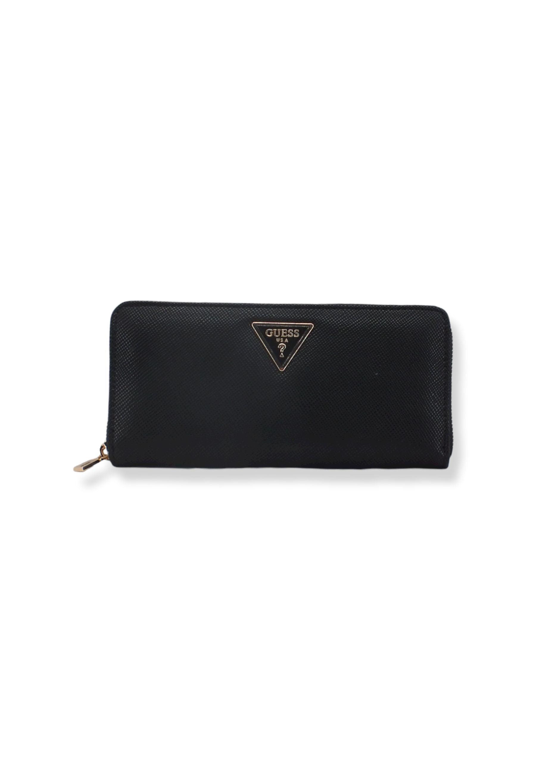GUESS Lauren Slg Portafoglio Large Donna Zip Black ZG850046 - Sandrini Calzature e Abbigliamento
