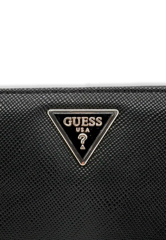 GUESS Lauren Slg Portafoglio Large Donna Zip Black ZG850046 - Sandrini Calzature e Abbigliamento