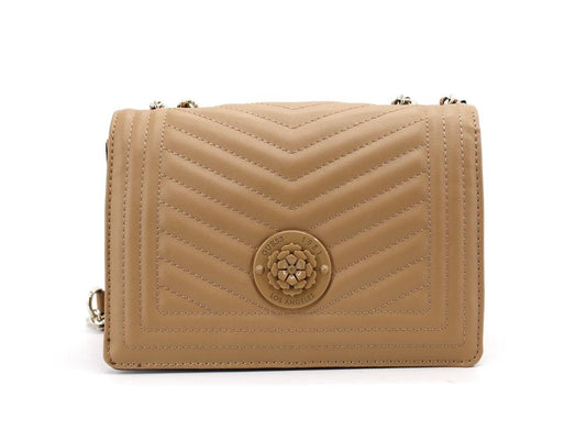 GUESS Lida Flap Borsa Trapuntata Borsa Beige VG812721 - Sandrini Calzature e Abbigliamento