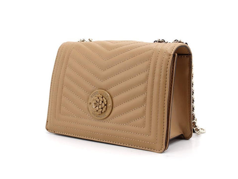 GUESS Lida Flap Borsa Trapuntata Borsa Beige VG812721 - Sandrini Calzature e Abbigliamento