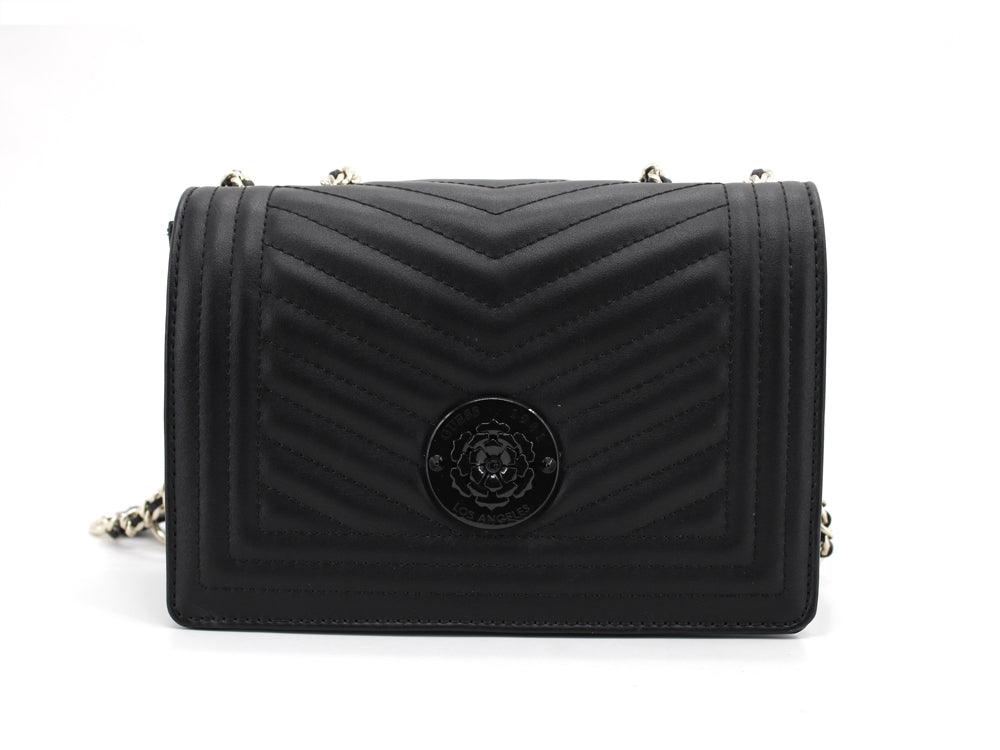 GUESS Lida Flap Trapuntata Borsa Black VG812721 - Sandrini Calzature e Abbigliamento