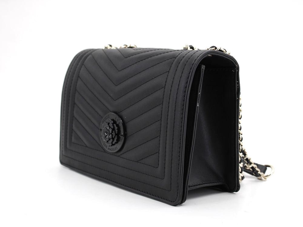 GUESS Lida Flap Trapuntata Borsa Black VG812721 - Sandrini Calzature e Abbigliamento
