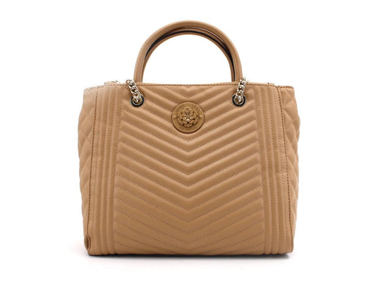GUESS Lida Satchel Borsa Manici Beige VG812707 - Sandrini Calzature e Abbigliamento