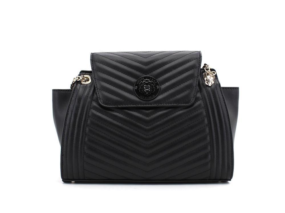 GUESS Lida Satchel Shoulder Borsa Tracolla Black VG812709 - Sandrini Calzature e Abbigliamento