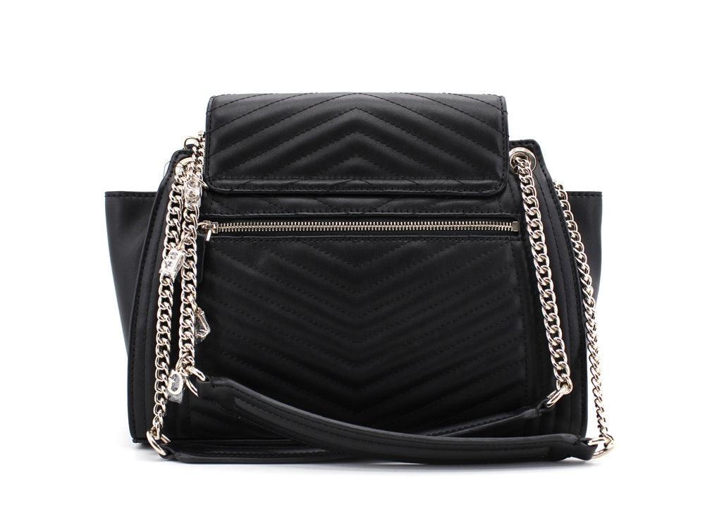 GUESS Lida Satchel Shoulder Borsa Tracolla Black VG812709 - Sandrini Calzature e Abbigliamento