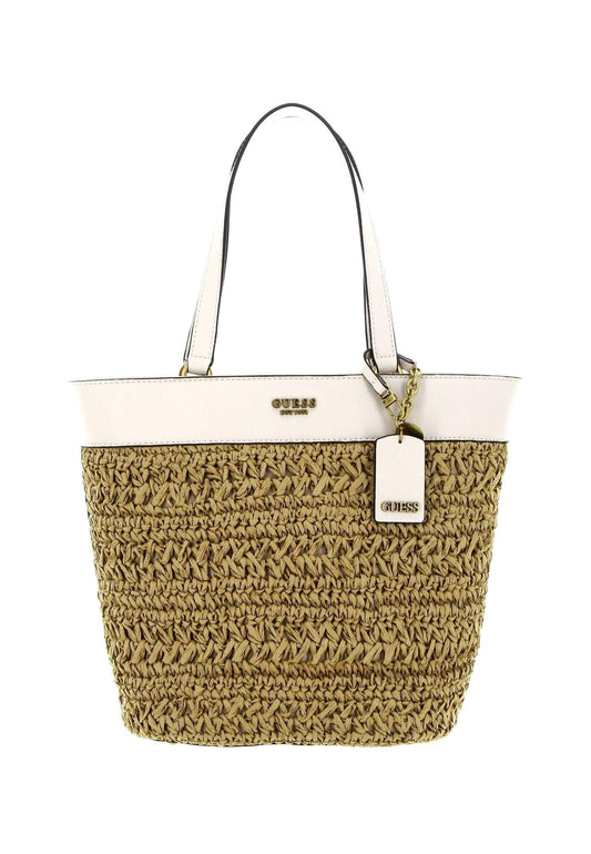GUESS Liguria Borsa Shopper Beige Stone WB869623 - Sandrini Calzature e Abbigliamento
