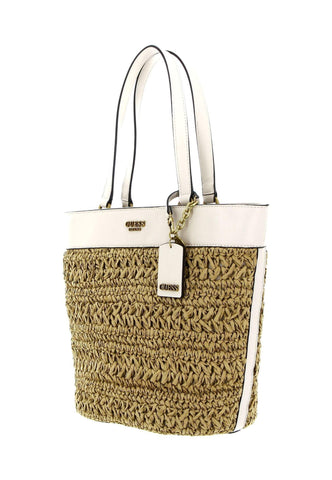 GUESS Liguria Borsa Shopper Beige Stone WB869623 - Sandrini Calzature e Abbigliamento