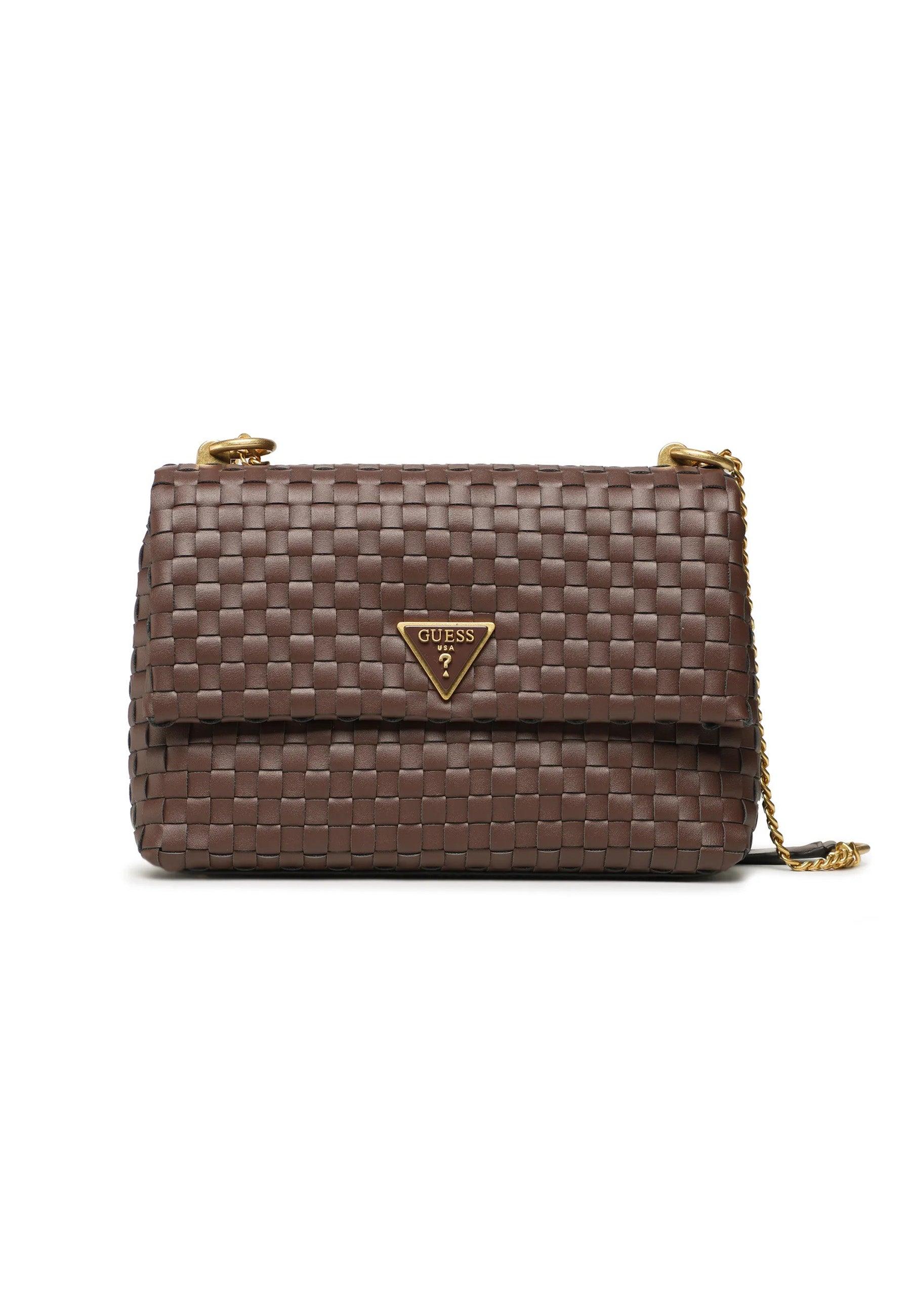 GUESS Lisbet Borsa Mahogany Marrone WA877421 - Sandrini Calzature e Abbigliamento