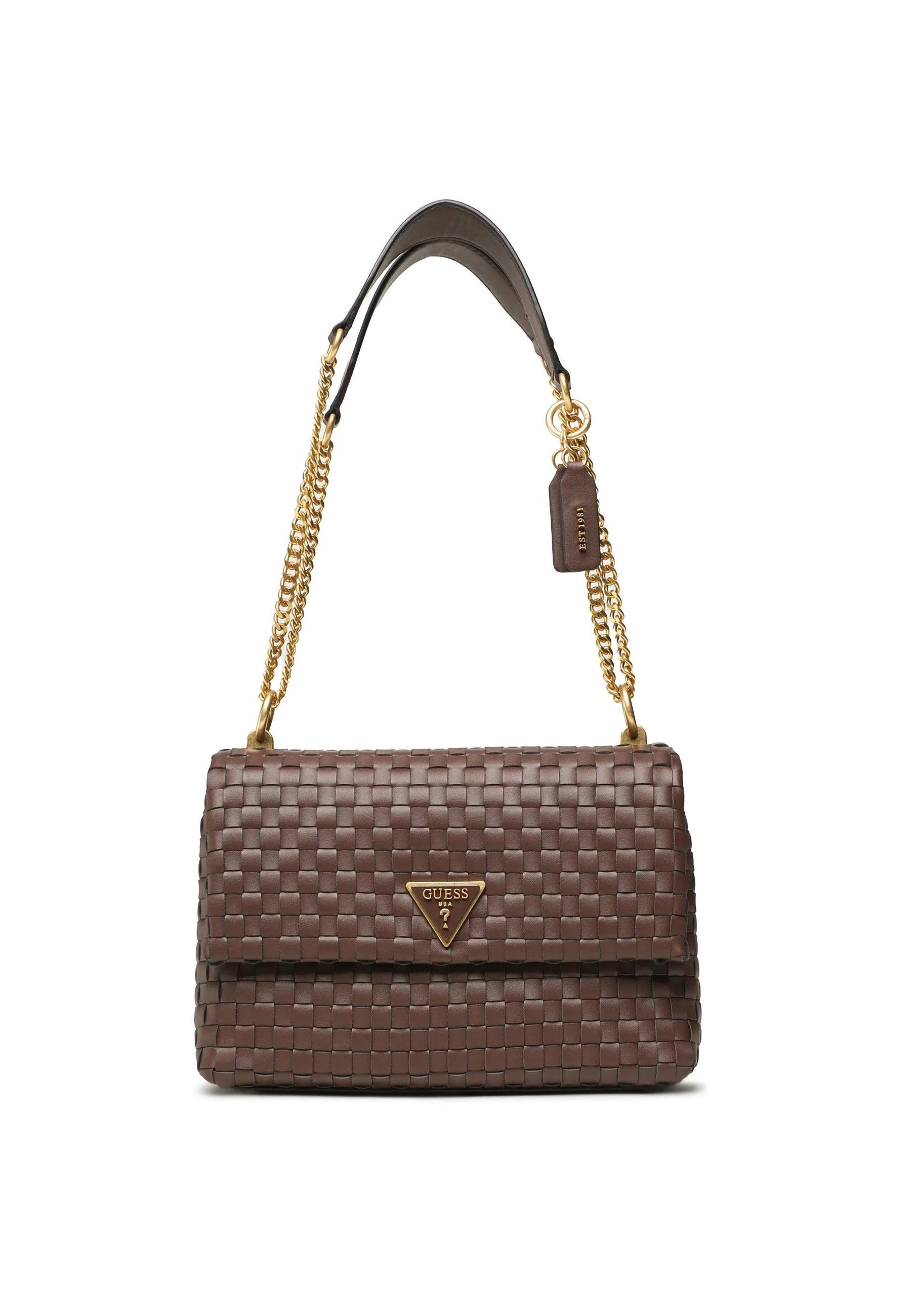 GUESS Lisbet Borsa Mahogany Marrone WA877421 - Sandrini Calzature e Abbigliamento