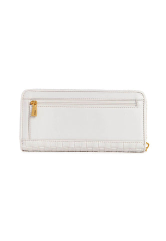 GUESS Lisbet SLG Portafoglio Donna Stone Bianco WA877446 - Sandrini Calzature e Abbigliamento